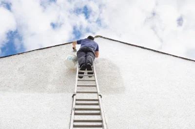 Peinture extérieure à Rogy — façades et ravalement